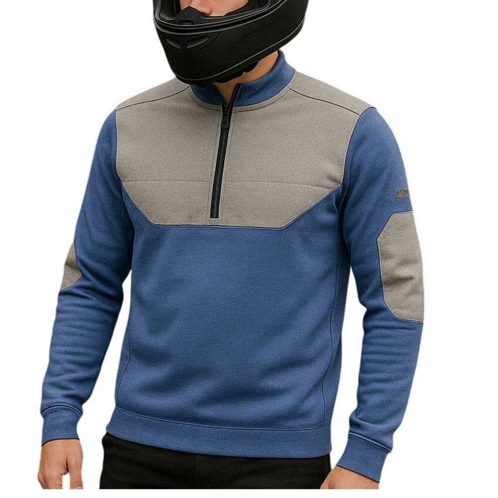 Under Armour Men's Small Motorcycle Windstopper 1/4 Zip Pullover Sweatshirt